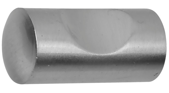 Møbelgreb cylinder 12 mm krom 2 stk.